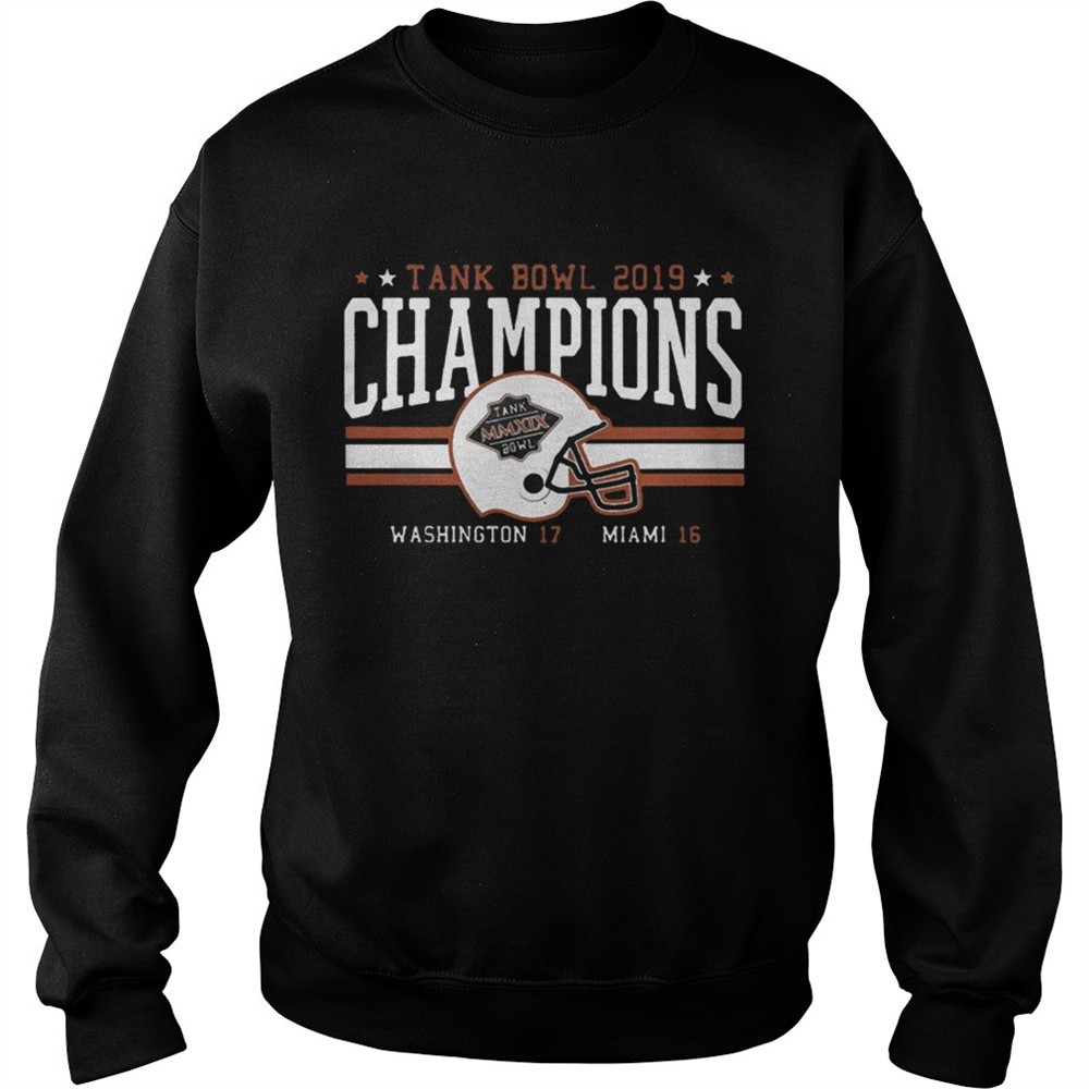 Miami Football Tank Bowl Champs 2020 tshirt