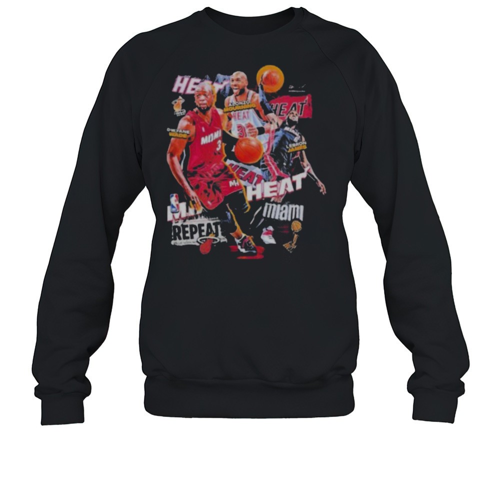 Miami Heat 30 Teams NBA Season Logo T Shirt