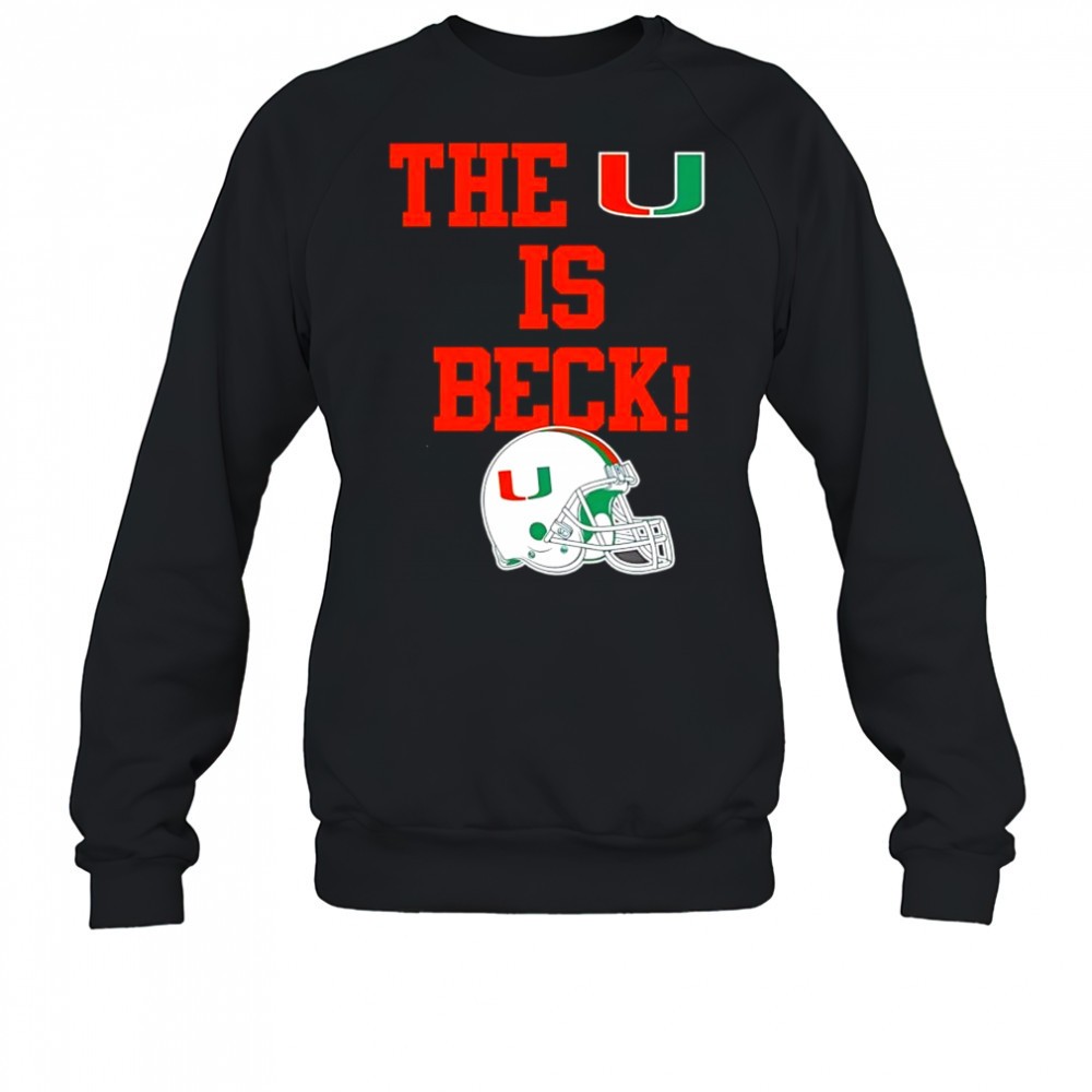 miami-hurricanes-football-the-u-is-beck-helmet-shirt-lhwlfnpa Miami Hurricanes football the U is beck helmet shirt