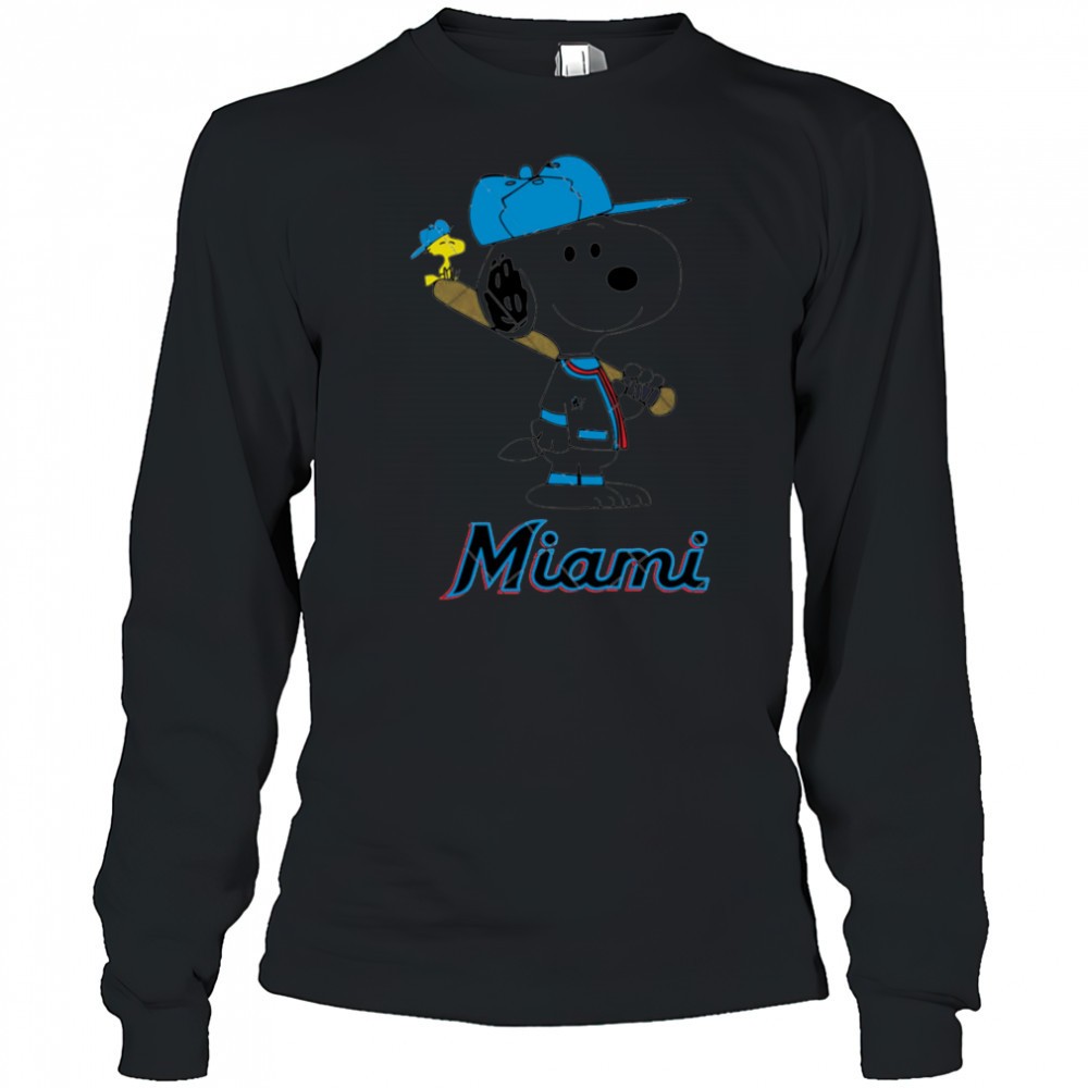 miami-marlins-snoopy-baseball-funny-cartoon-shirt-qn2kvixr Miami Marlins Snoopy Baseball funny cartoon shirt