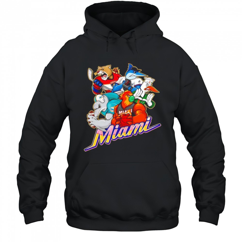 Miami sports mascot shirt