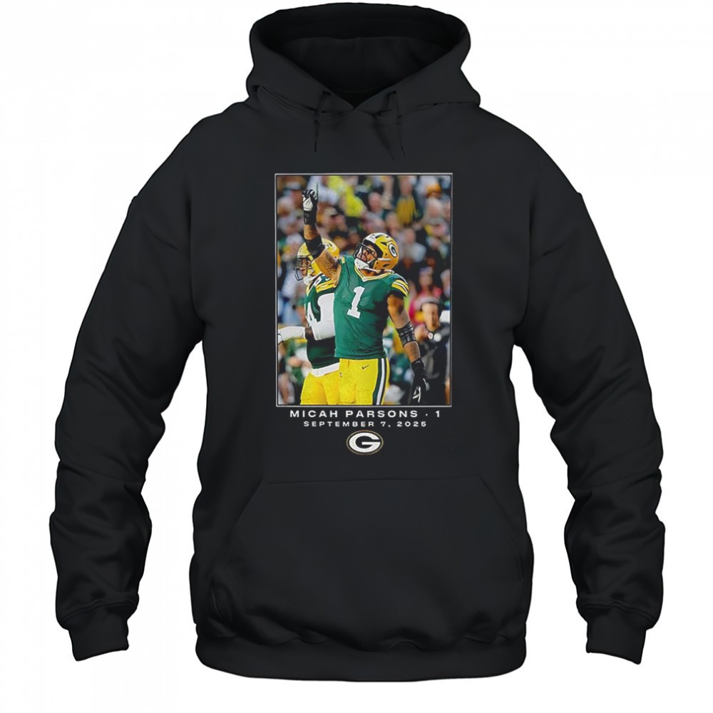 Micah Parsons Green Bay Packers football NFL Week 1 shirt