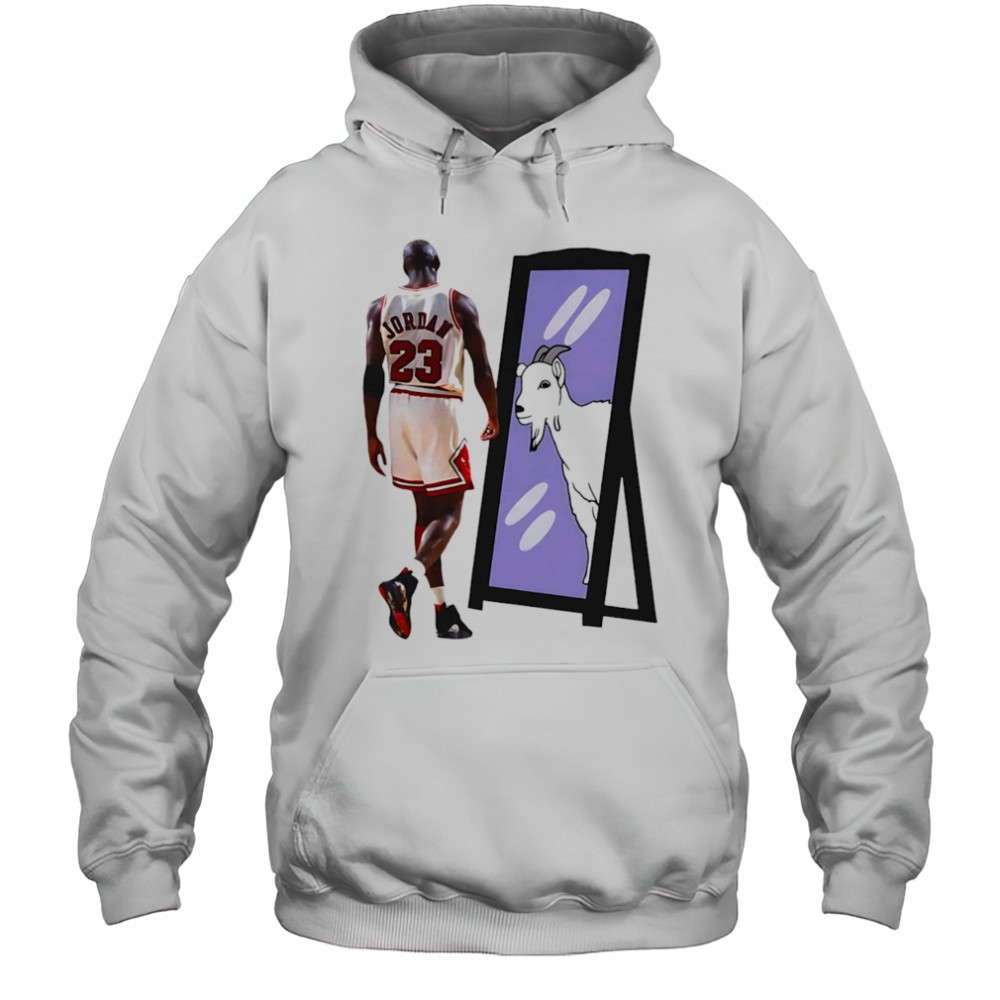 Michael Jordan Goat mirror shirt