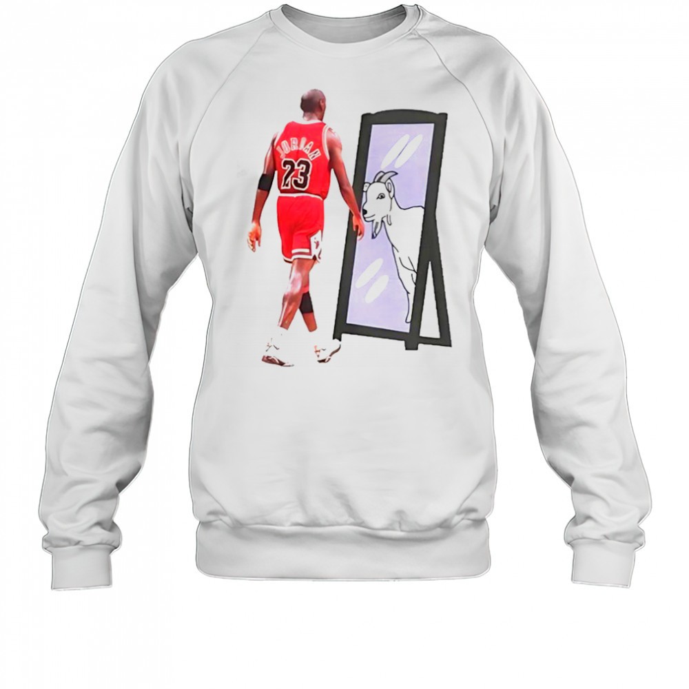 michael-jordan-goat-mirror-t-shirt-cbkeun2u Michael Jordan Goat Mirror T-Shirt