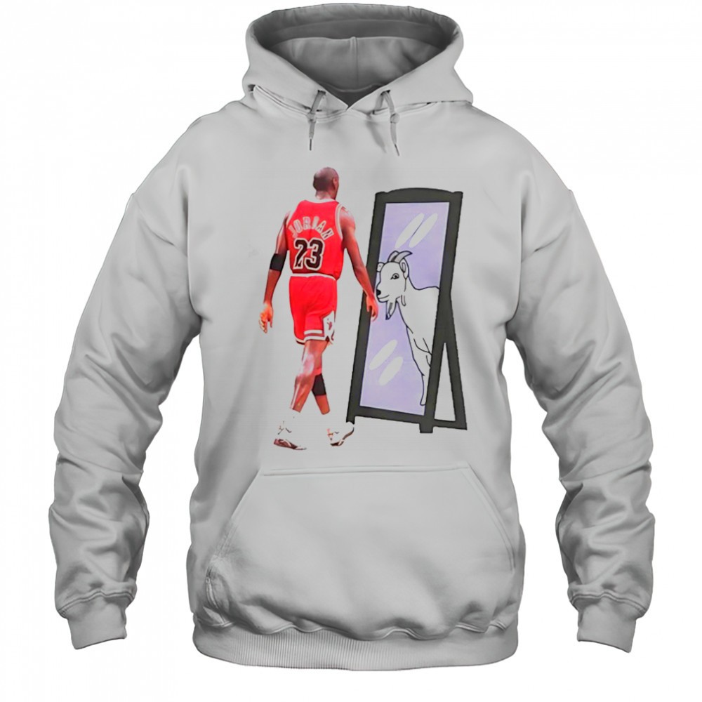 Michael Jordan Goat Mirror T-Shirt