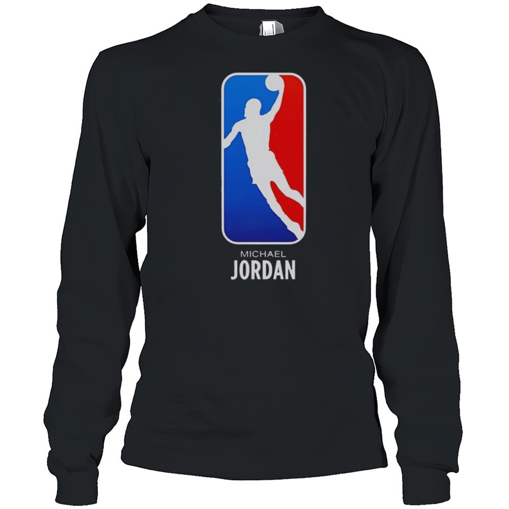 michael-jordan-nba-logo-shirt-us7yx6ep Michael Jordan NBA Logo Shirt