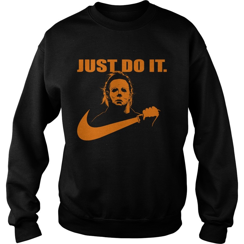 Michael Myers Just do it Nike Halloween shirt