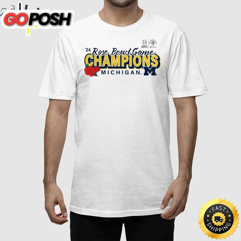 Michigan 2025 Rose Bowl Champs Shirt