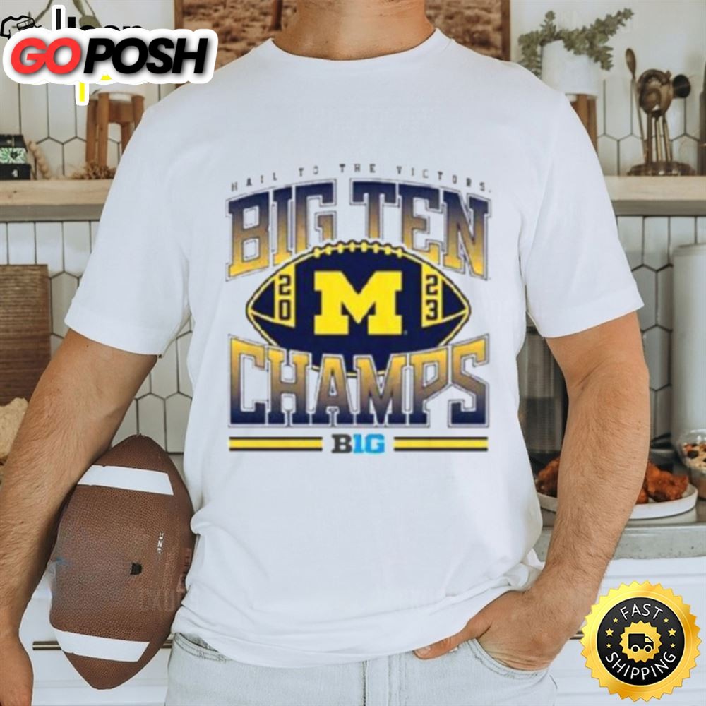 Michigan Football 2025 Big Ten Champions Shirt