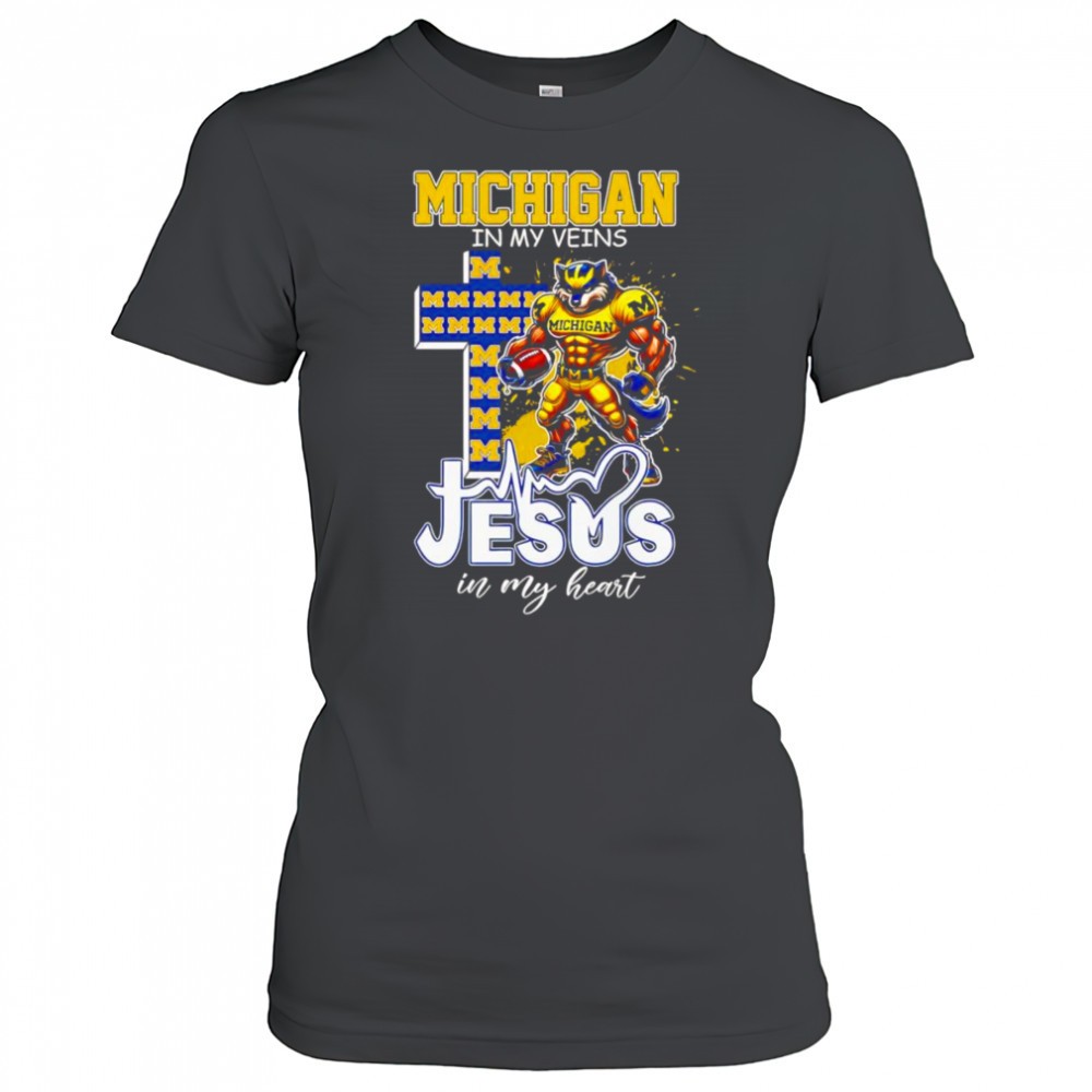 michigan-in-my-veins-jesus-in-my-heart-mascot-shirt-qpl20pz4 Michigan in my veins Jesus in my heart mascot shirt