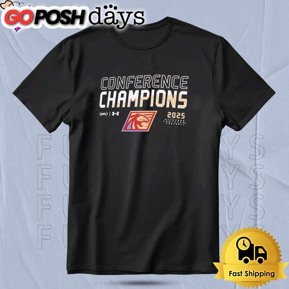 Michigan Panthers USFL Conference Champs T Shirt