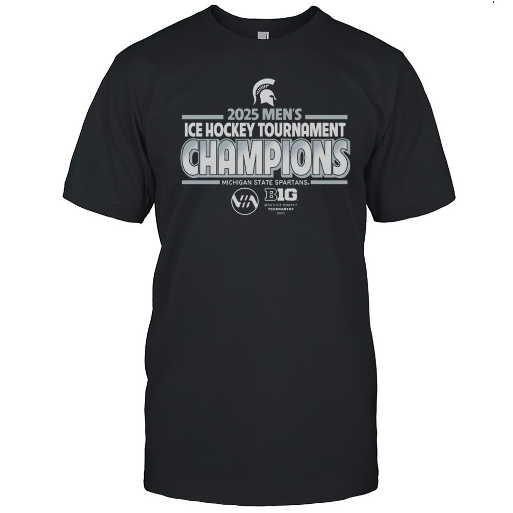 michigan-state-spartans-2025-big-ten-mens-hockey-conference-tournament-champions-3td0piim Michigan State Spartans 2025 Big Ten Mens Hockey Conference Tournament Champions Shirt