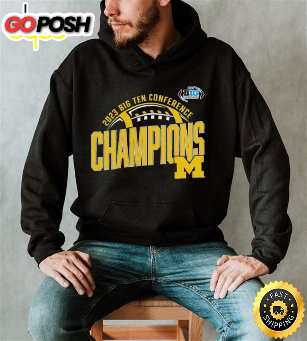 Michigan Wolverines 2025 Big Ten Football Conference Champions T Shirt