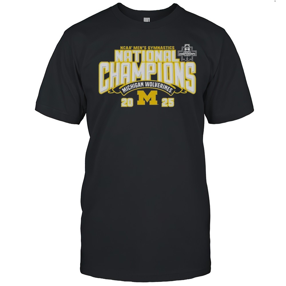 michigan-wolverines-2025-ncaa-mens-gymnastics-national-champions-shirt-sklt9der Michigan Wolverines 2025 NCAA Mens Gymnastics National Champions Shirt