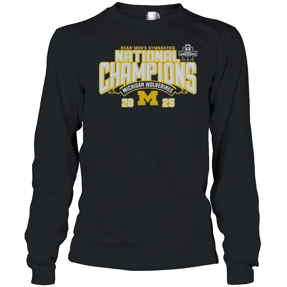 michigan-wolverines-2025-ncaa-mens-gymnastics-national-champions-shirt-sklt9der Michigan Wolverines 2025 NCAA Mens Gymnastics National Champions Shirt