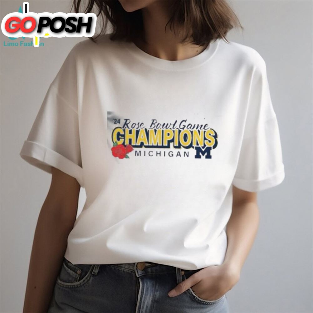 Michigan Wolverines 2025 Rose Bowl Champions Superior Ability Shirt Tshirt T
