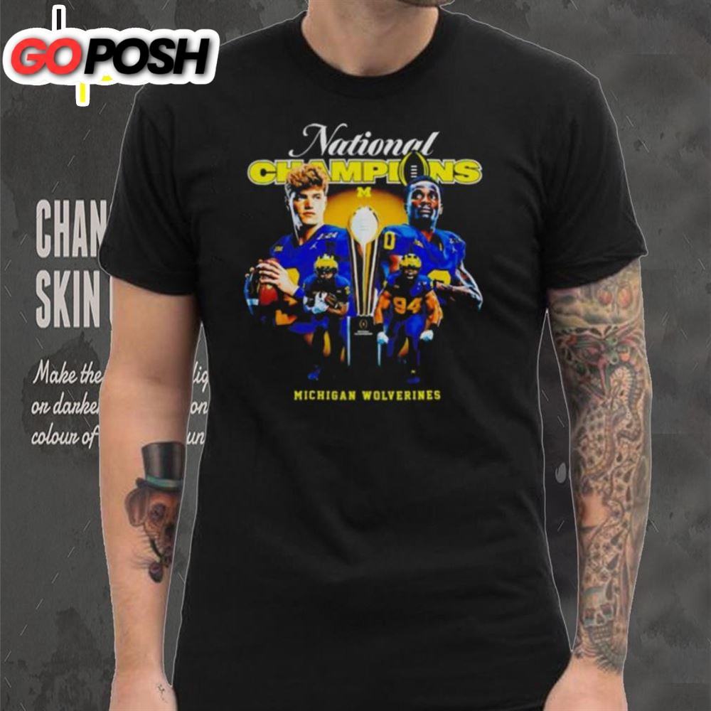 Michigan Wolverines And Jordan National Champions 2025 Shirt
