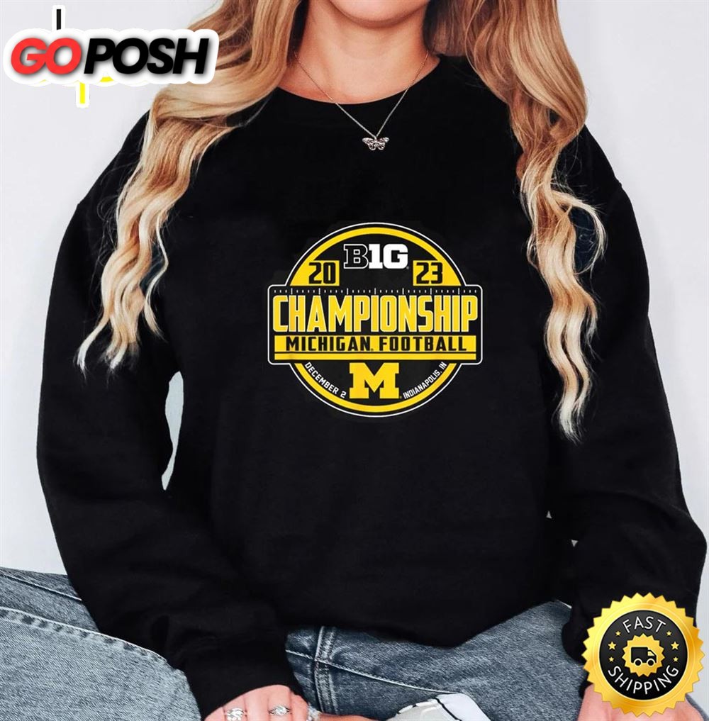 Michigan Wolverines Big Ten Championship 2025 Football Unisex T-Shirt