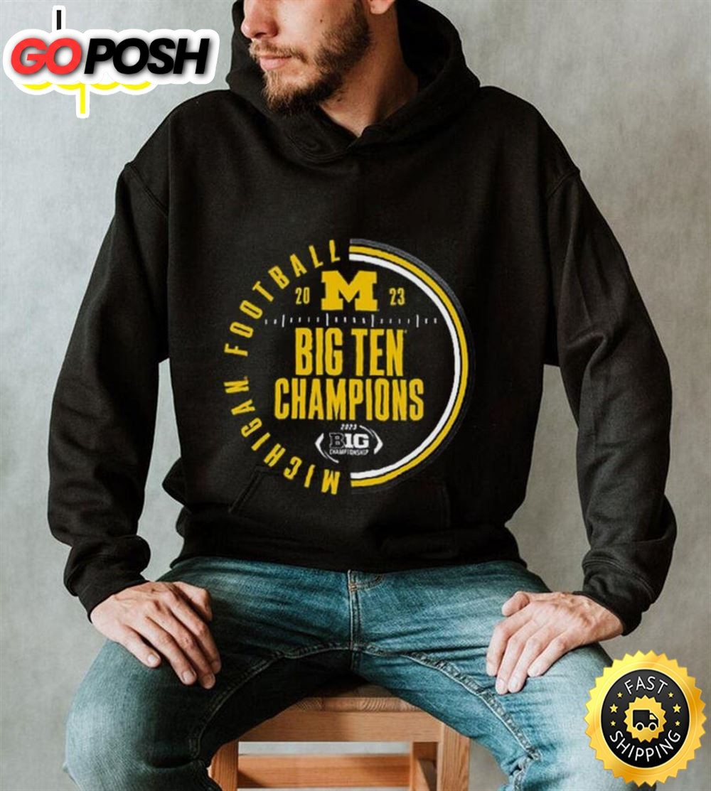 Michigan Wolverines Blue 2025 Football Icon Cfp Bound T Shirt