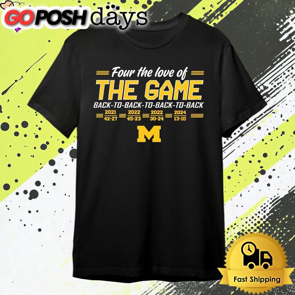 Michigan Wolverines Football Back To Back T Shirt