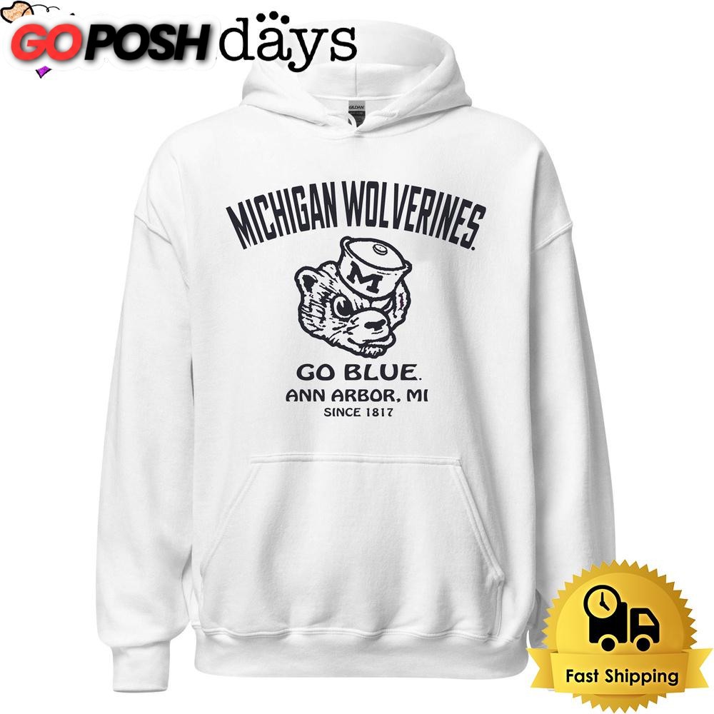 michigan-wolverines-football-go-blue-t-shirt-ncbkwiya Michigan Wolverines Football Go Blue T Shirt