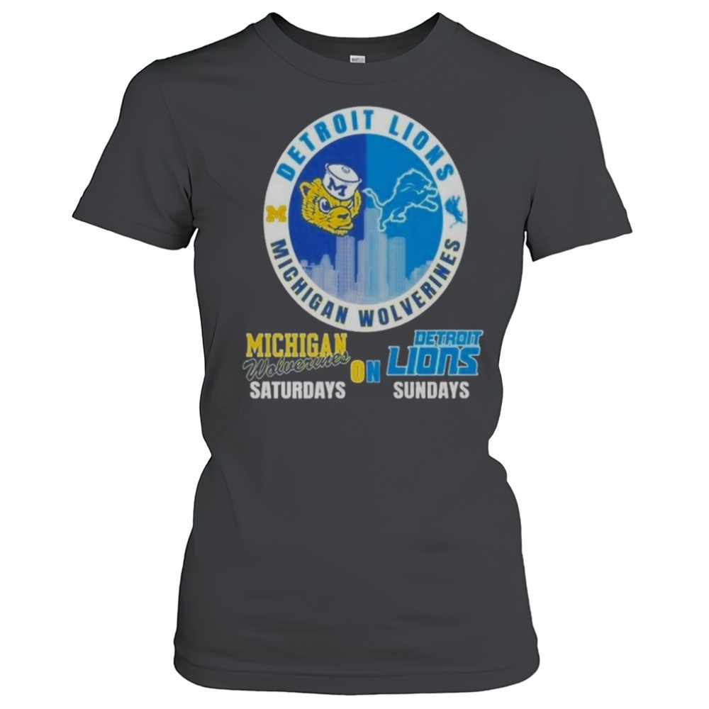 michigan-wolverines-on-saturdays-detroit-lions-on-sundays-2025-forever-nfl-t-shi-yjfi14qw Michigan Wolverines On Saturdays Detroit Lions On Sundays 2025 Forever NFL T-Shirt