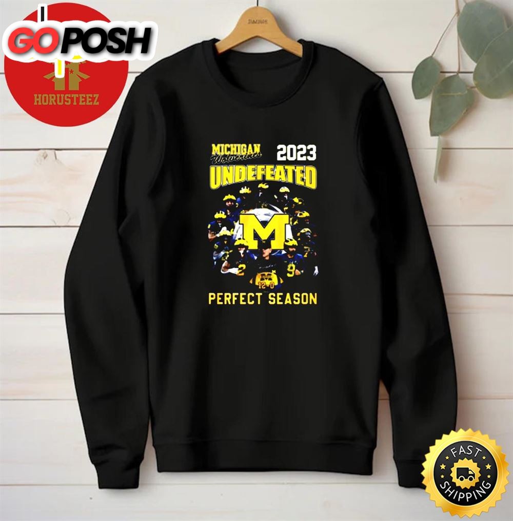 Michigan Wolverines Undefeated Perfect Season 2025 Unisex T-Shirt