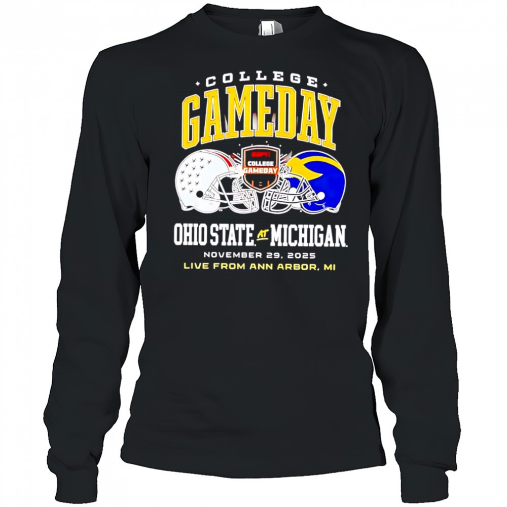 michigan-wolverines-vs-ohio-state-buckeyes-2025-collage-gameday-shirt-bb46wksv Michigan wolverines vs Ohio state buckeyes 2025 collage gameday shirt