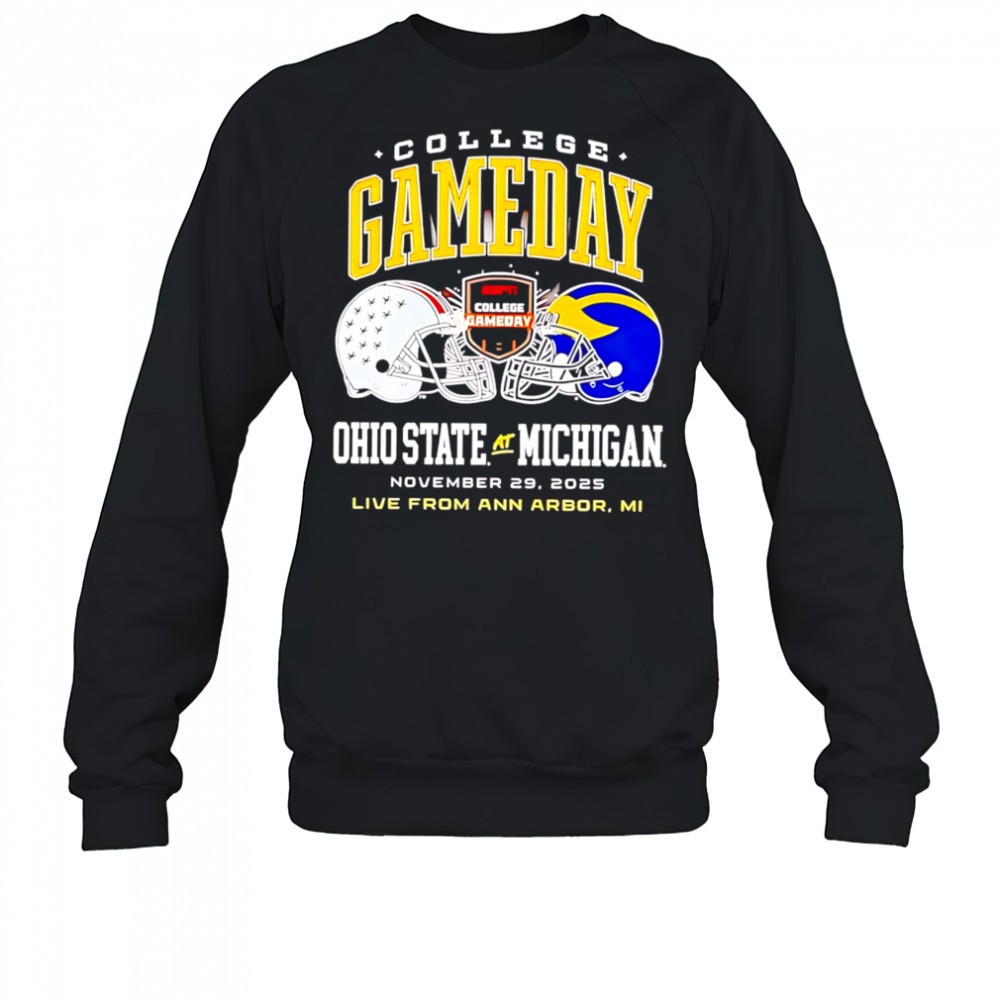 michigan-wolverines-vs-ohio-state-buckeyes-2025-collage-gameday-shirt-bb46wksv Michigan wolverines vs Ohio state buckeyes 2025 collage gameday shirt