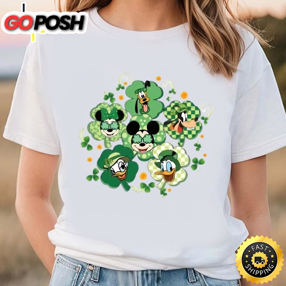 Mickey And Friends Happy St. Patricks Day Shirt, Disney Patricks…