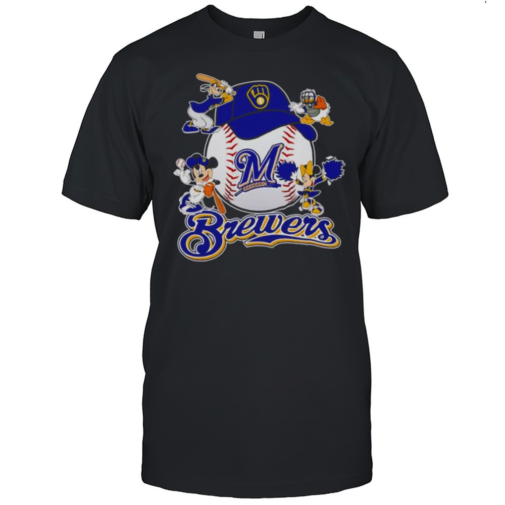 mickey-and-friends-milwaukee-brewers-baseball-shirt-m0vkzqtu Mickey And Friends Milwaukee Brewers Baseball Shirt