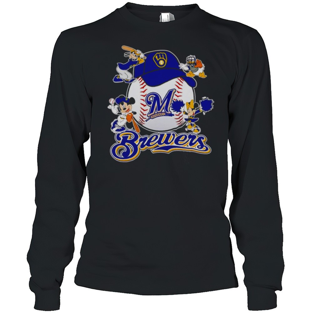 mickey-and-friends-milwaukee-brewers-baseball-shirt-m0vkzqtu Mickey And Friends Milwaukee Brewers Baseball Shirt