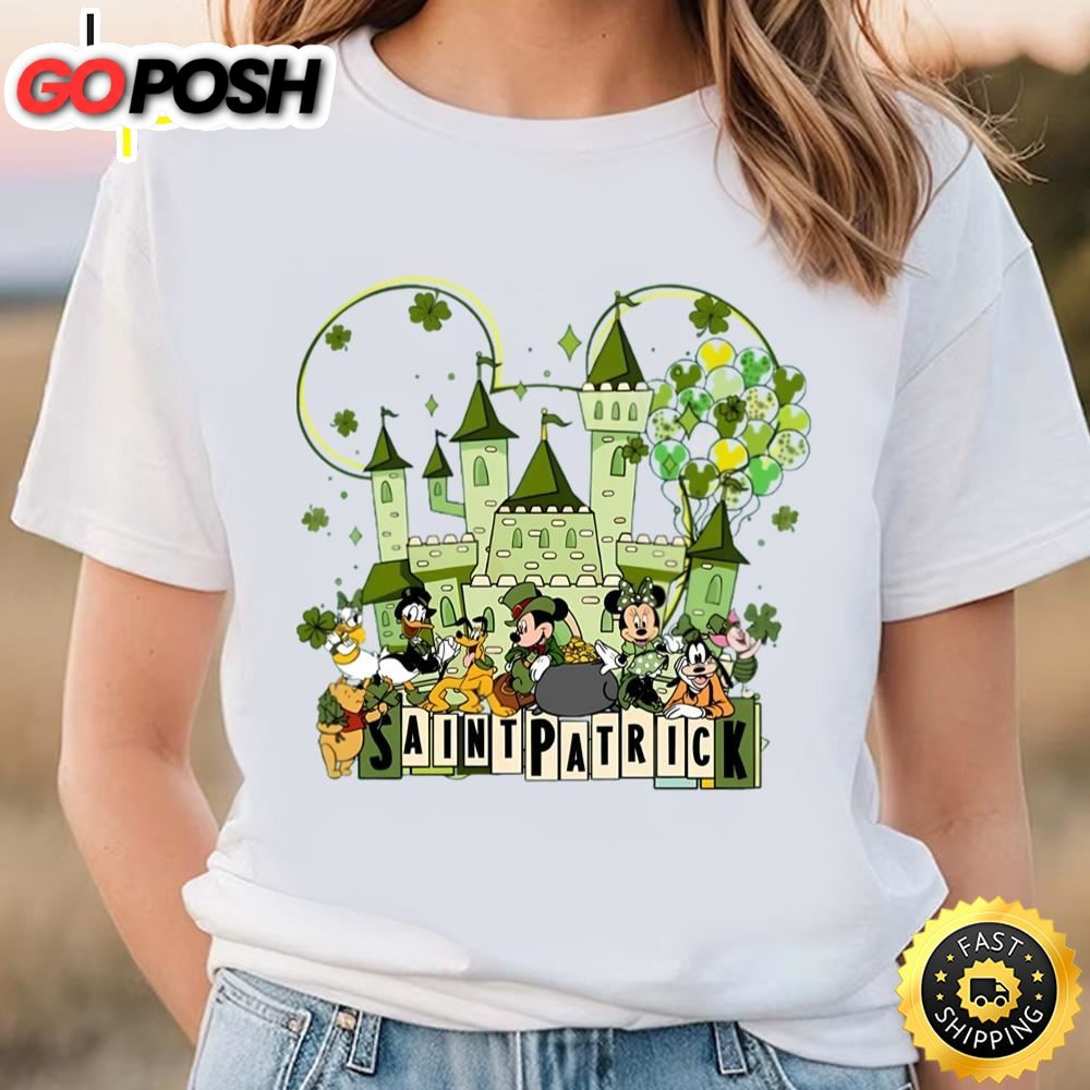 Mickey And Friends St Patricks Day Shirt