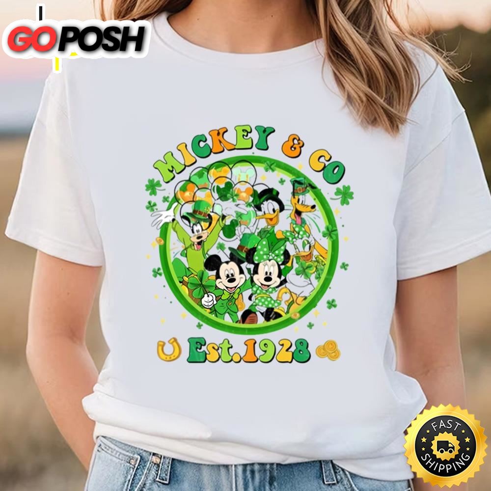 Mickey Co Est 1928 Patricks Day Shirt