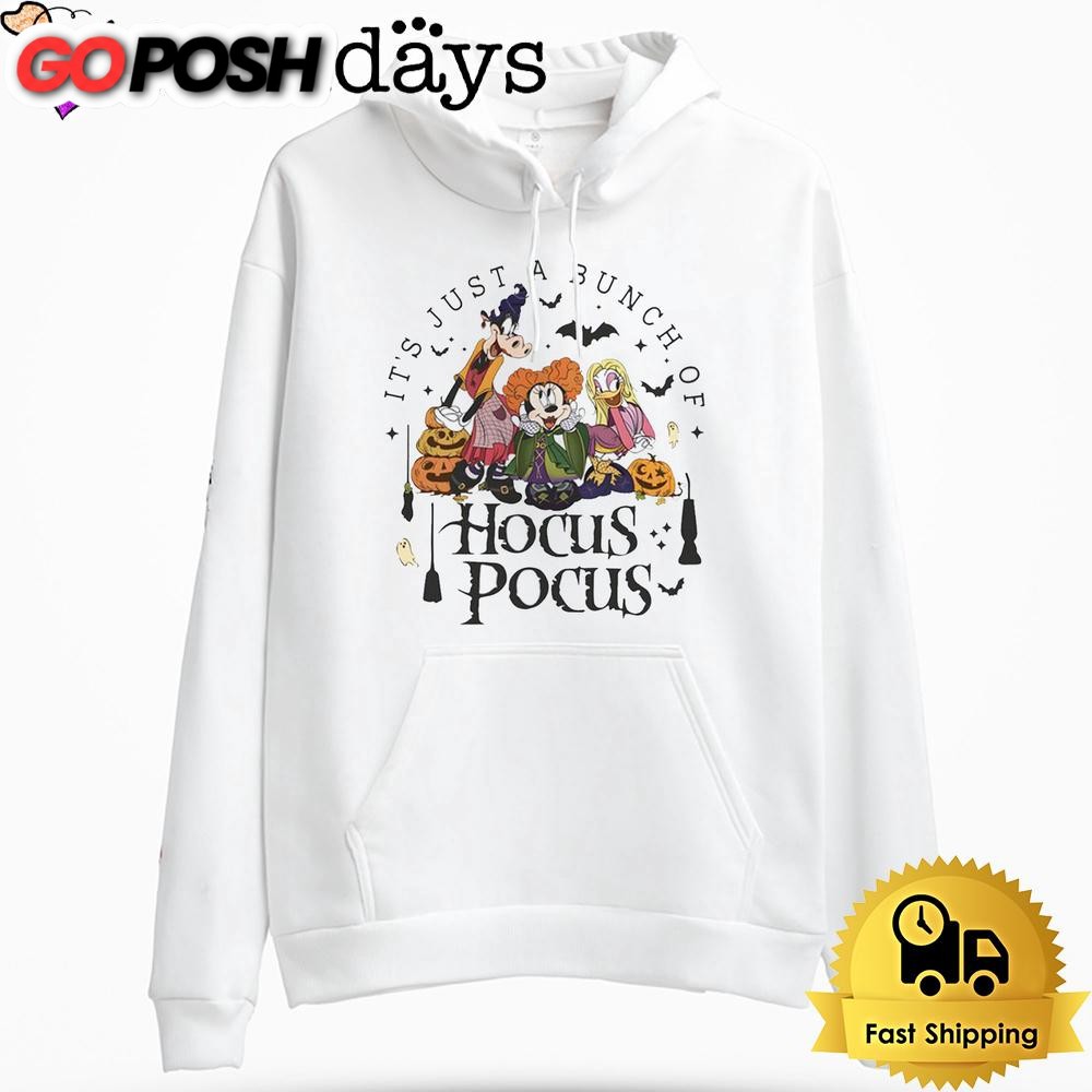 Mickey It’s Just A Bunch Of Hocus Pocus Halloween Hoodie