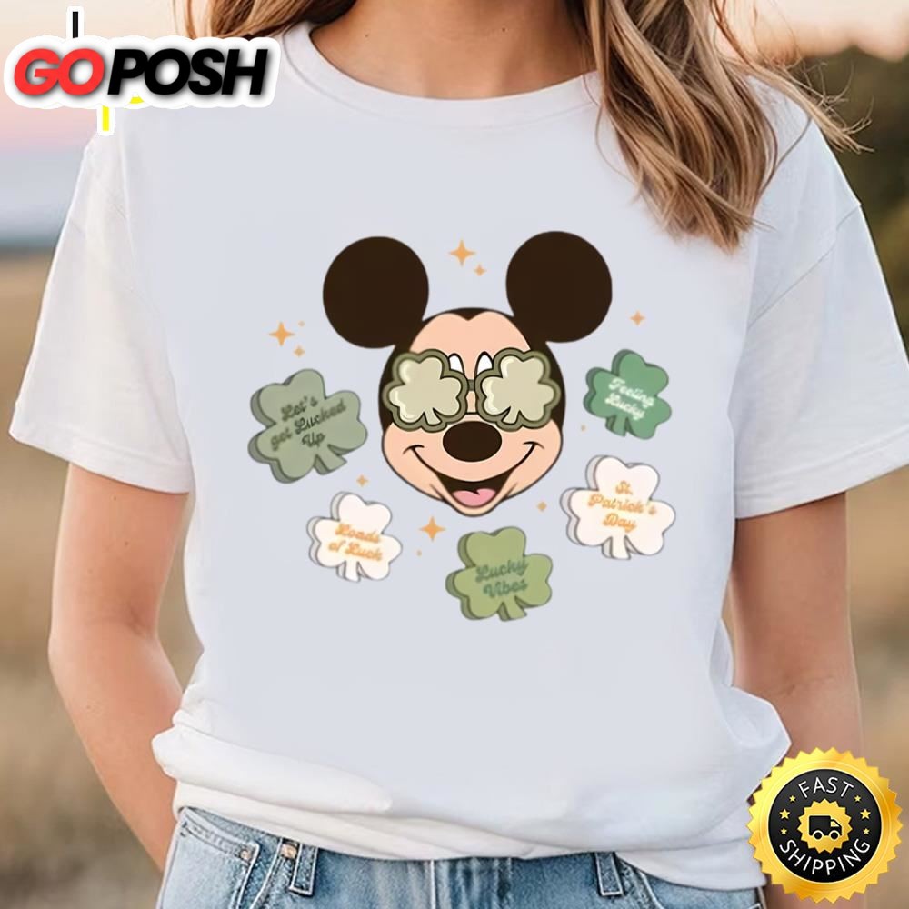 Mickey Lucky Shirt, Disney Saint Patricks Day
