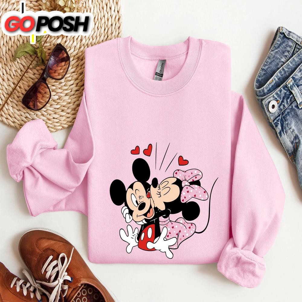 Mickey Minnie Valentine Sweatshirt