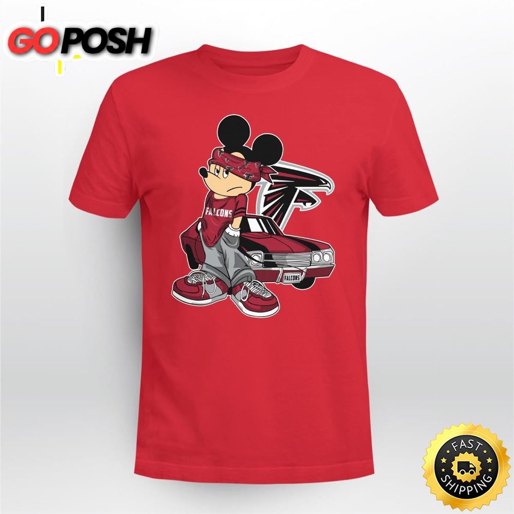Mickey Mouse Atlanta Falcons Super Cool Mickey Mouse 100 Year Anniversary Shirt
