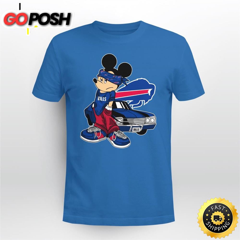 Mickey Mouse Buffalo Bills Super Cool Mickey Mouse 100 Year Anniversary Shirt