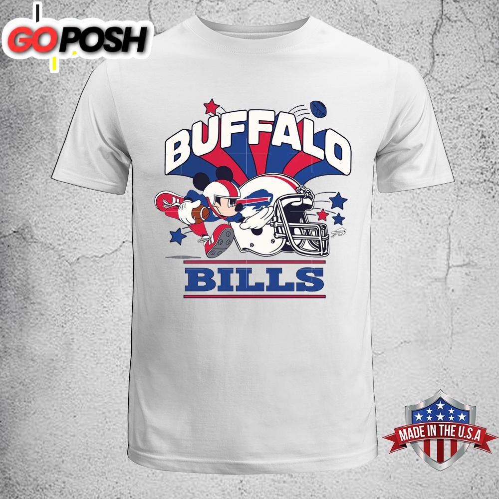 Mickey Mouse Buffalo Bills Unisex T-Shirt
