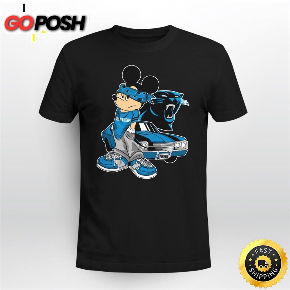Mickey Mouse Carolina Panthers Super Cool Mickey Mouse 100 Year Anniversary Shirt