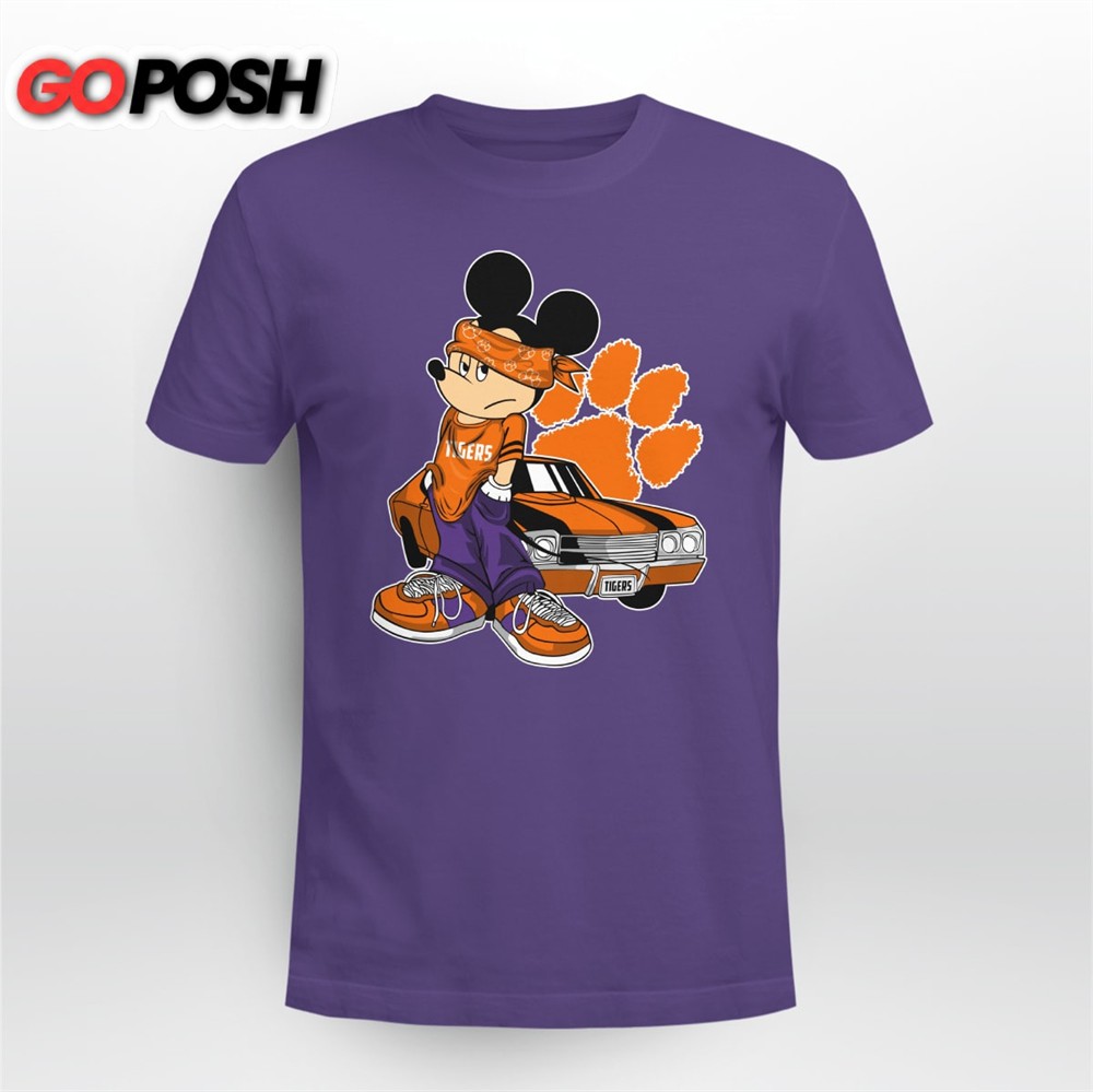 Mickey Mouse Clemson Tigers Super Cool Mickey Mouse 100 Year Anniversary Shirt