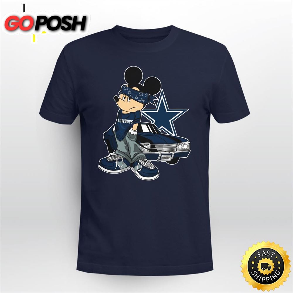 Mickey Mouse Dallas Cowboys Super Cool Mickey Mouse 100 Year Anniversary Shirt