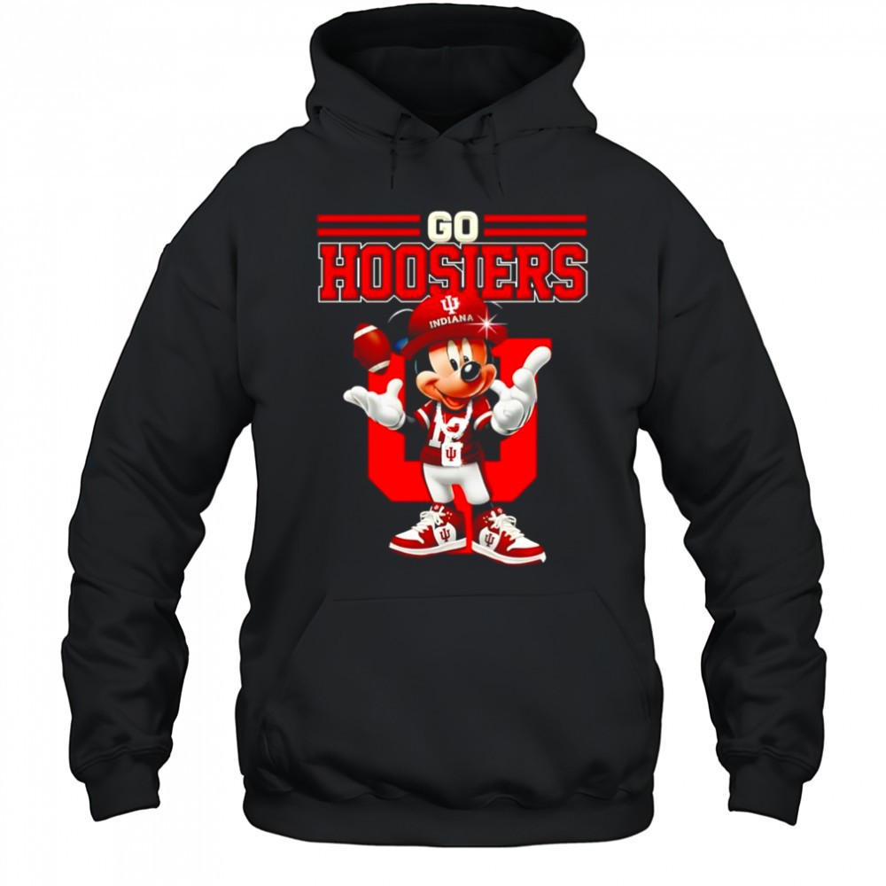 Mickey Mouse Go Hoosiers Shirt