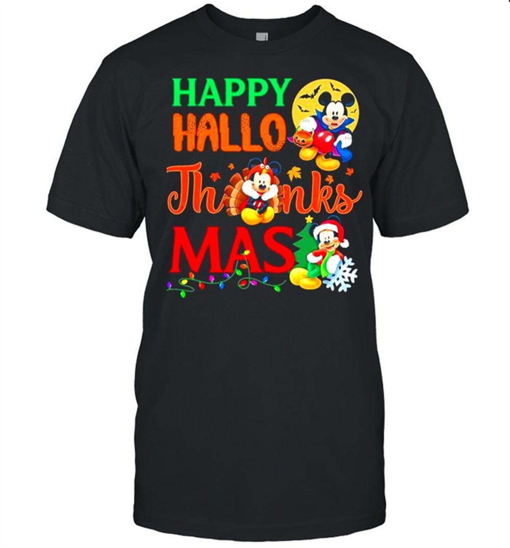 mickey-mouse-happy-hallo-thnaksmas-christmas-shirt-7516d153 Mickey Mouse Happy Hallo ThnaksMas Christmas shirt
