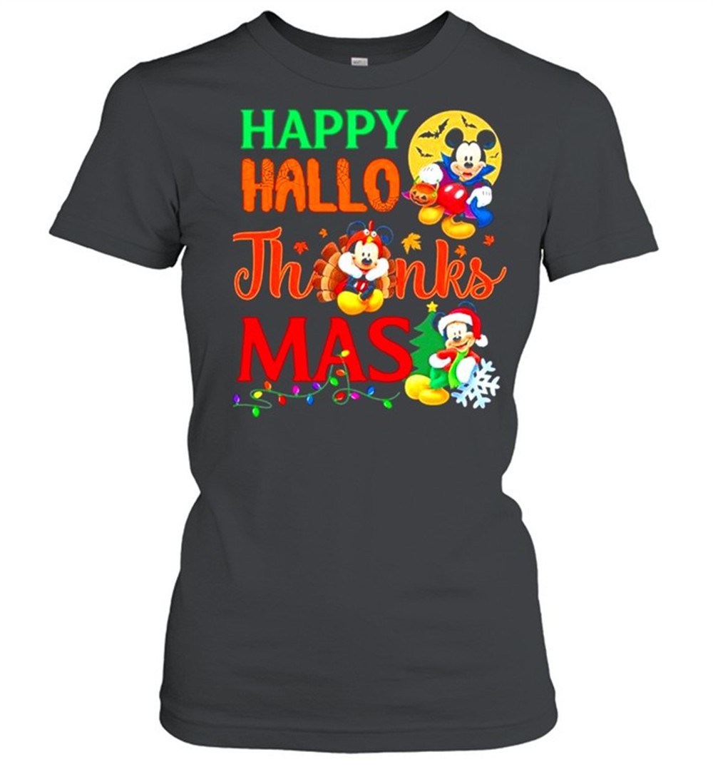 mickey-mouse-happy-hallo-thnaksmas-christmas-shirt-7516d153 Mickey Mouse Happy Hallo ThnaksMas Christmas shirt