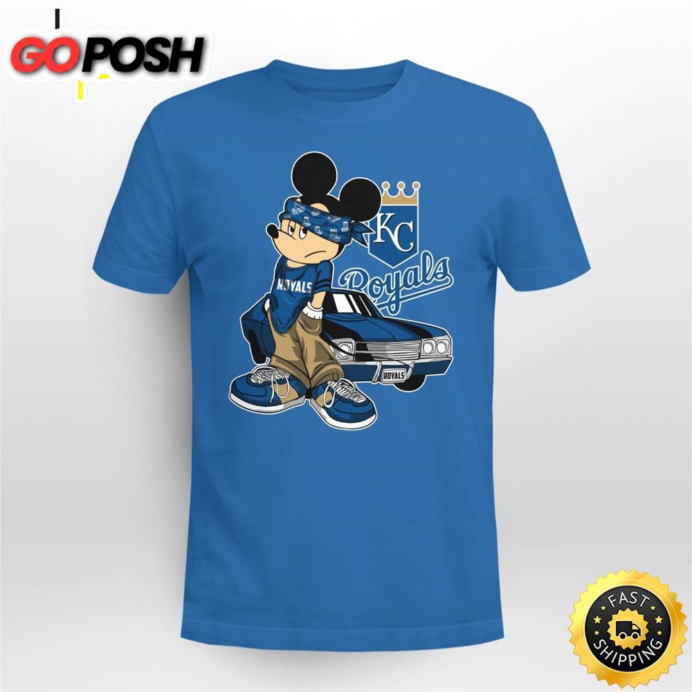 Mickey Mouse Kansas City Royals Super Cool Mickey Mouse 100 Year Anniversary Shirt