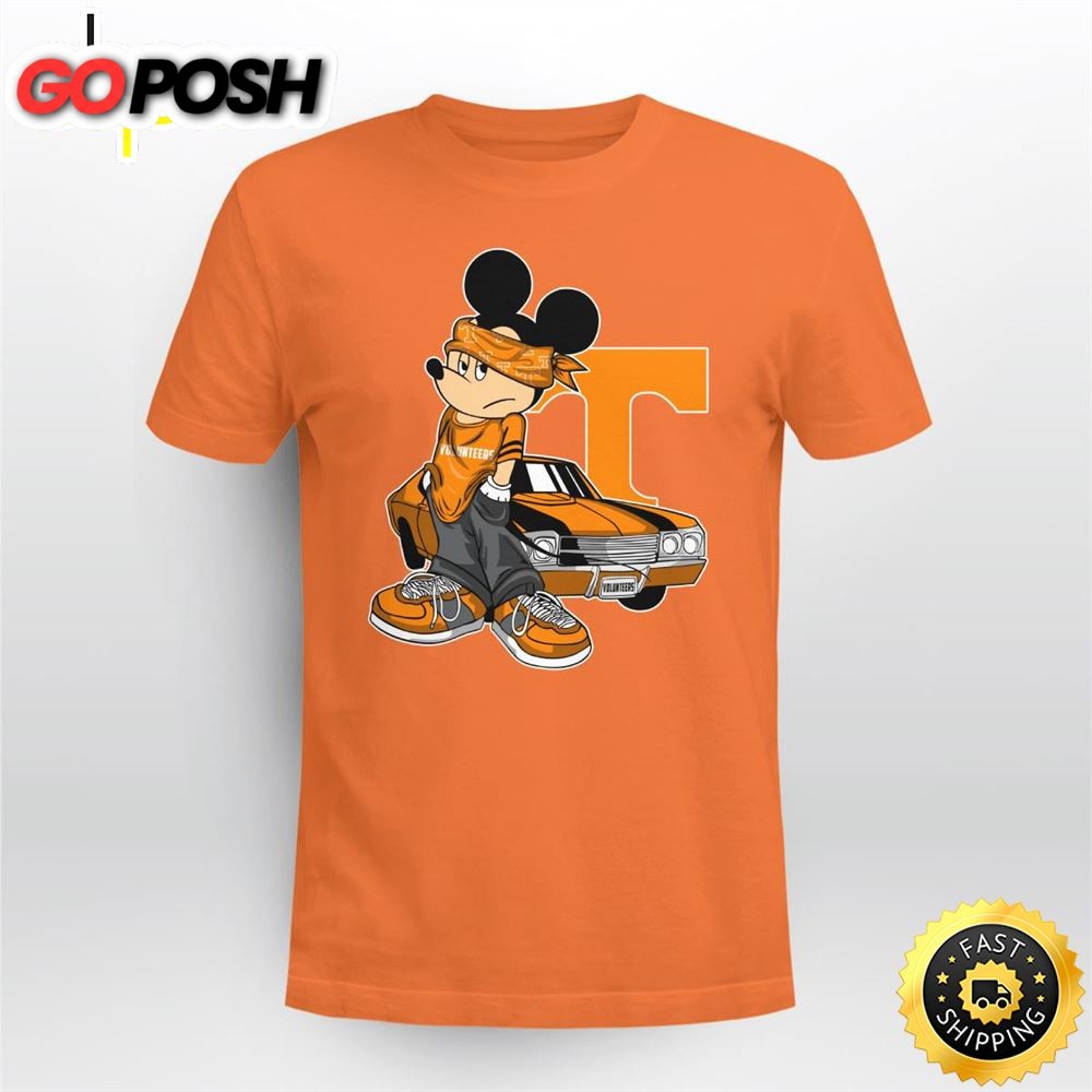 Mickey Mouse Tennessee Volunteers Super Cool Mickey Mouse 100 Year Anniversary Shirt