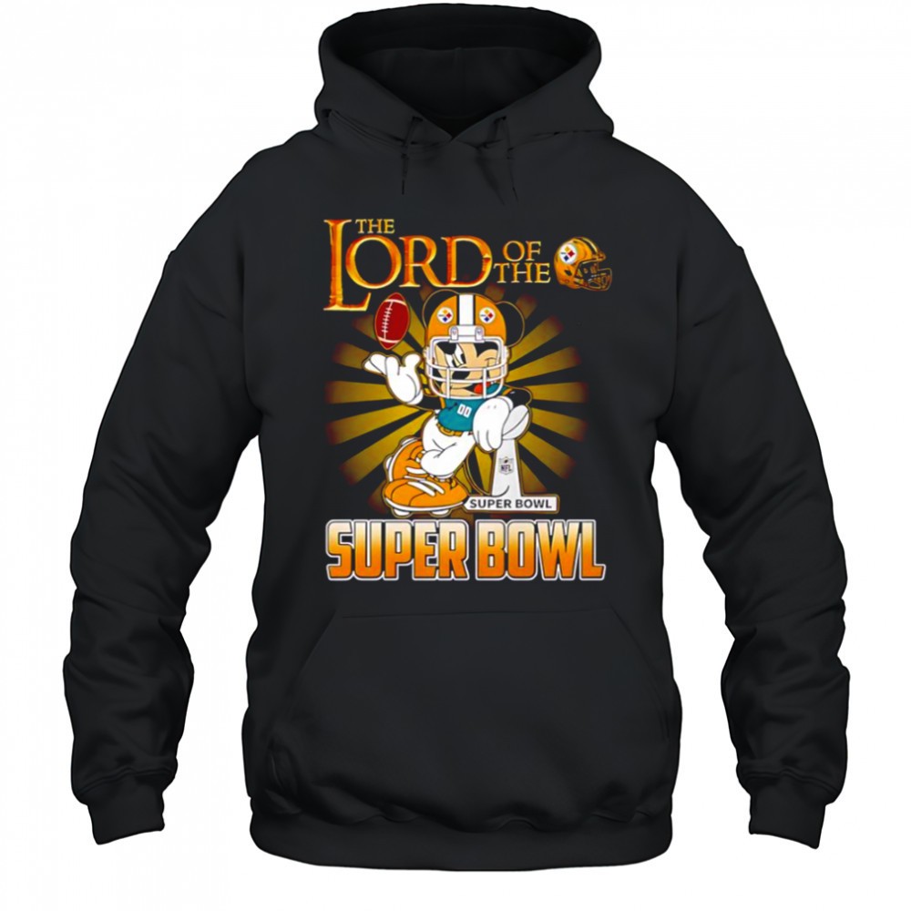 Mickey Mouse The Lord Of The Super Bowl Pittsburgh Steelers T-Shirt