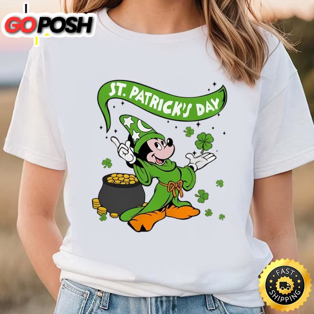 Mickey St Patricks Day Shirt, Disney St Patricks Day Shirts…